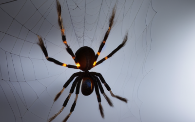 Best Halloween Spider Decorations: OCATO 200-Inch Web & Giant Spider